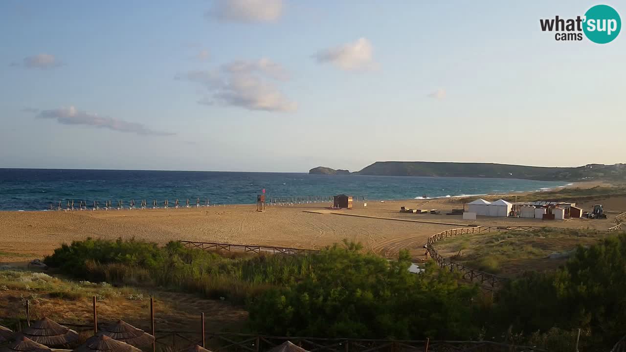 Webcam Torre dei Corsari – Vue en direct sur la plage depuis Punta Usai