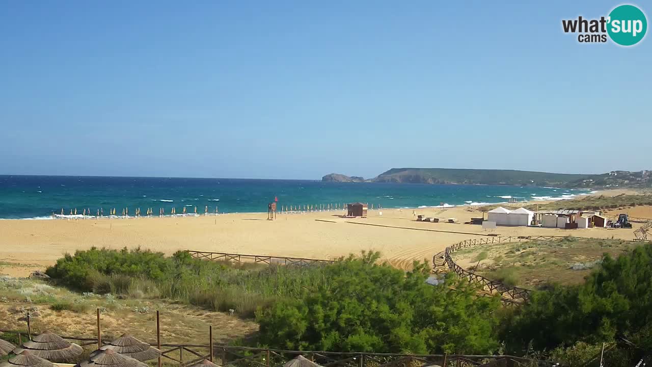 Webcam Torre dei Corsari – Live Beach View from Punta Usai