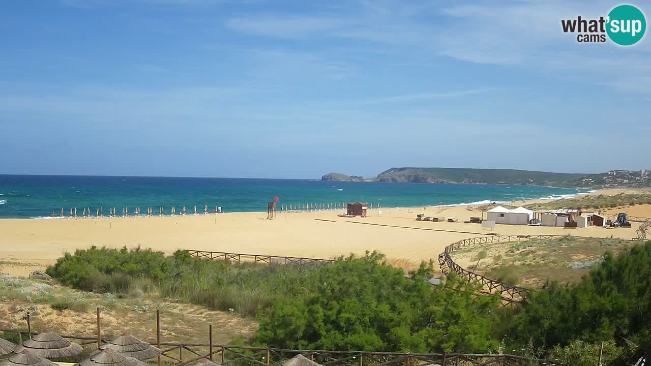 Webcam Torre dei Corsari – Live Beach View from Punta Usai