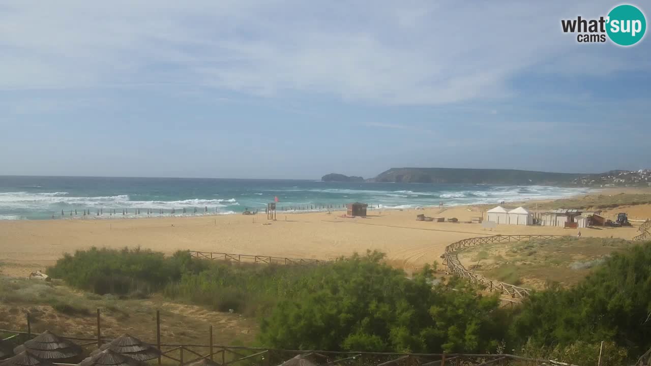 Webcam Torre dei Corsari – Live Beach View from Punta Usai