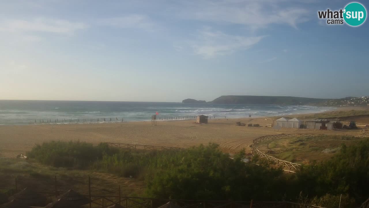 Webcam Torre dei Corsari – Vue en direct sur la plage depuis Punta Usai