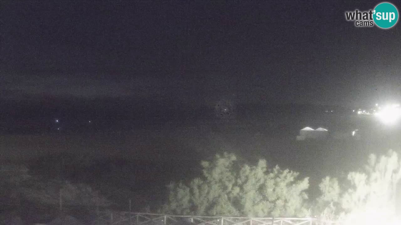 Webcam Torre dei Corsari – Vista live sulla spiaggia da Punta Usai