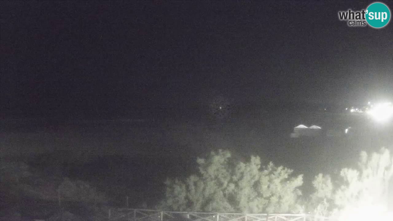 Webcam Torre dei Corsari – Vista live sulla spiaggia da Punta Usai