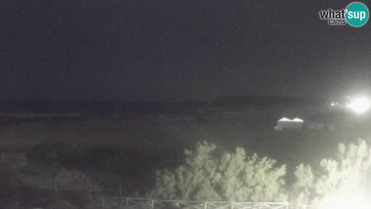 Webcam Torre dei Corsari – Vista live sulla spiaggia da Punta Usai