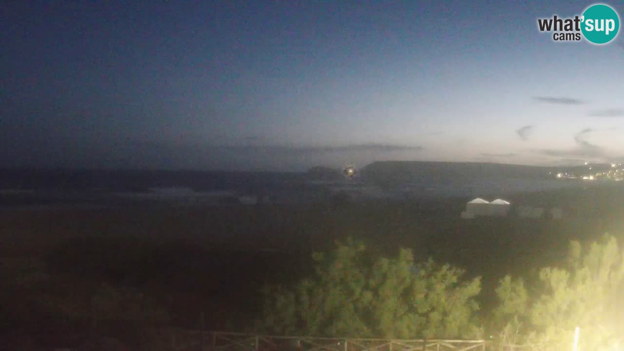 Cámara web Torre dei Corsari – Vista en directo de la playa desde Punta Usai