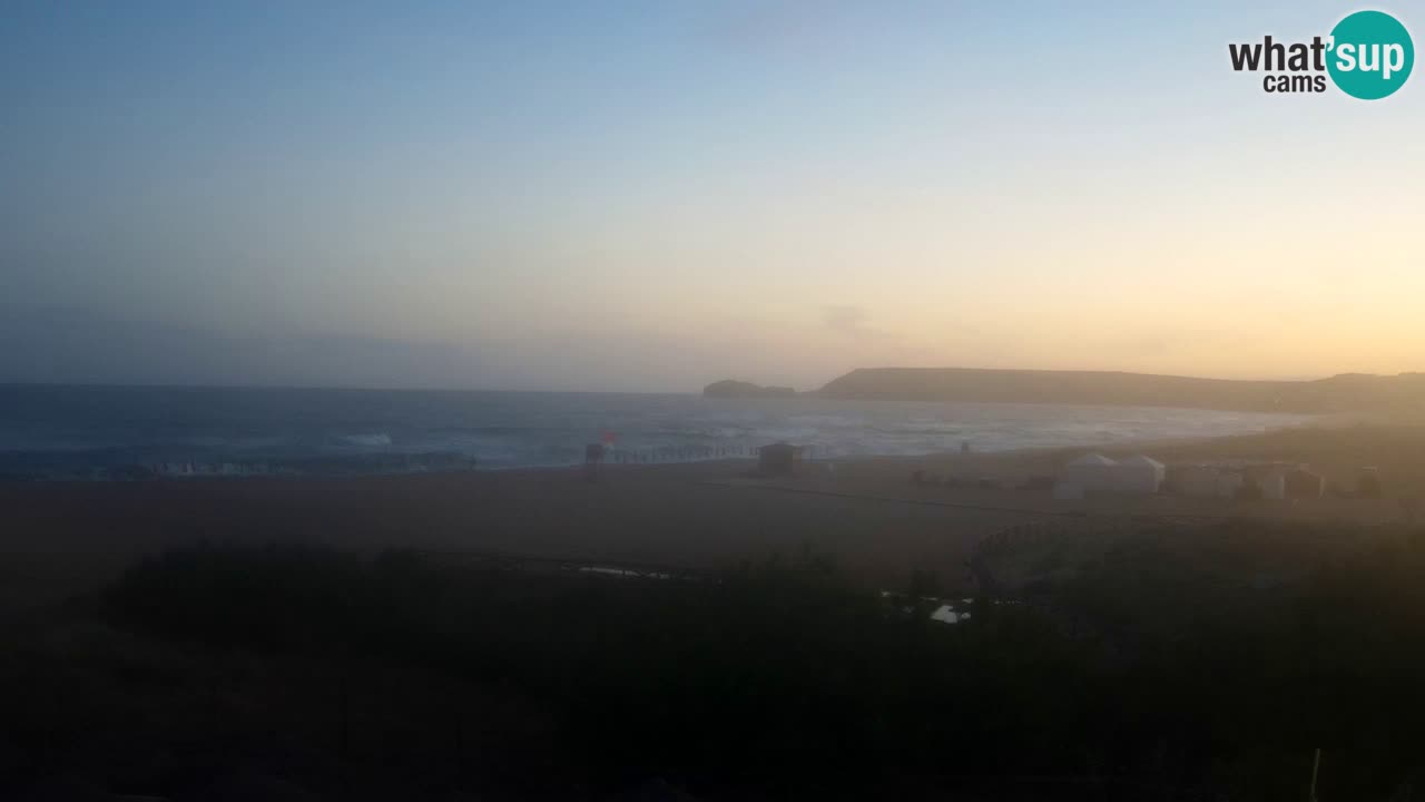 Webcam Torre dei Corsari – Liveblick auf den Strand von Punta Usai