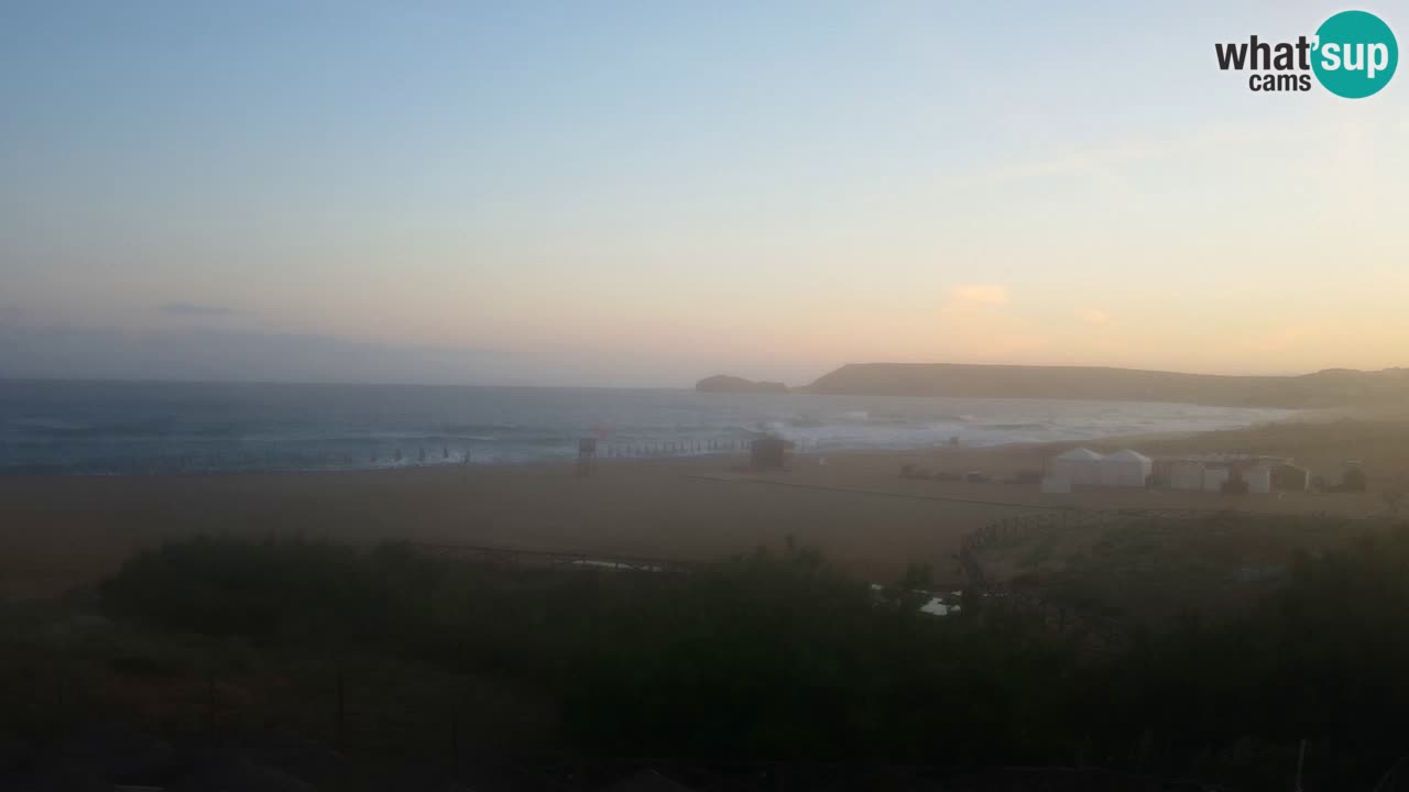 Webcam Torre dei Corsari – Liveblick auf den Strand von Punta Usai