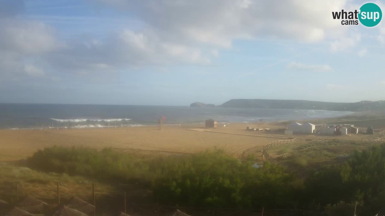 Webcam Torre dei Corsari – Live Beach View from Punta Usai