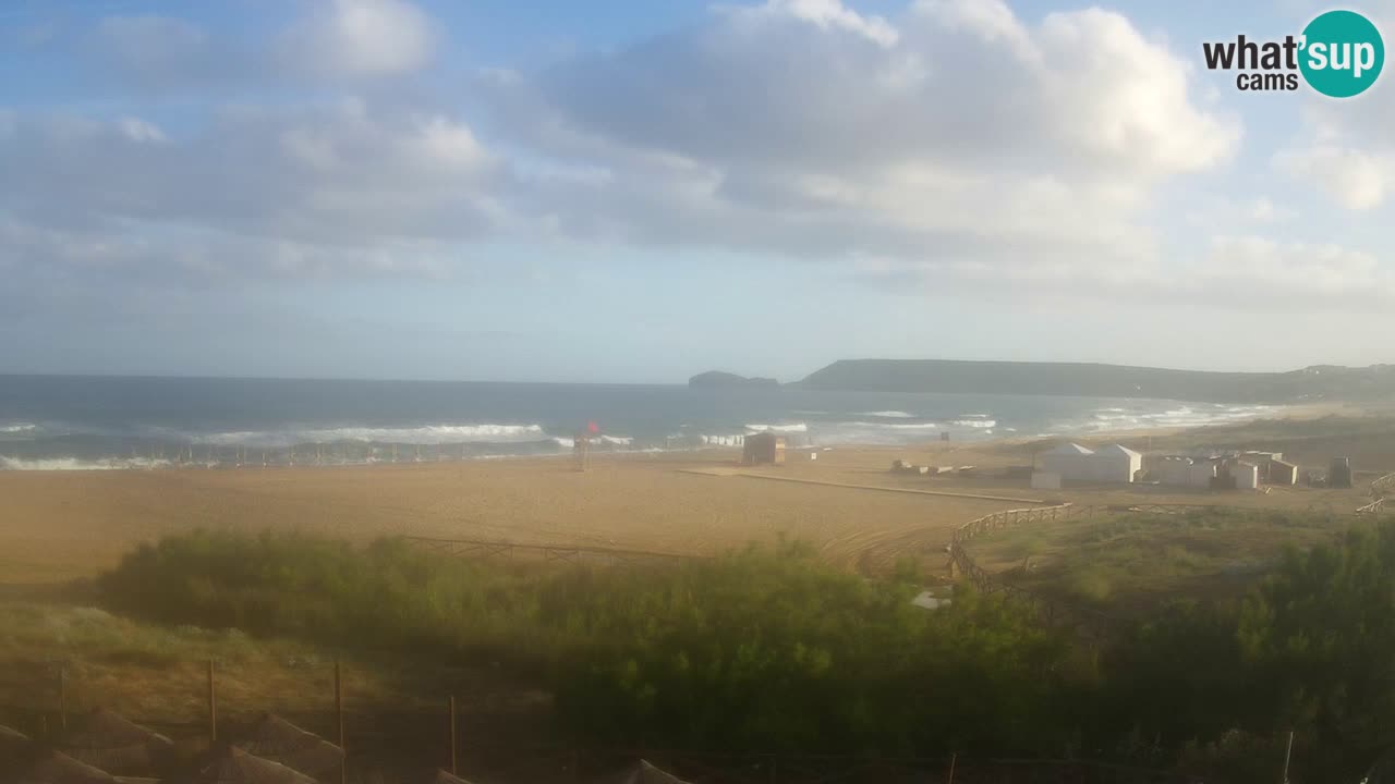Webcam Torre dei Corsari – Liveblick auf den Strand von Punta Usai