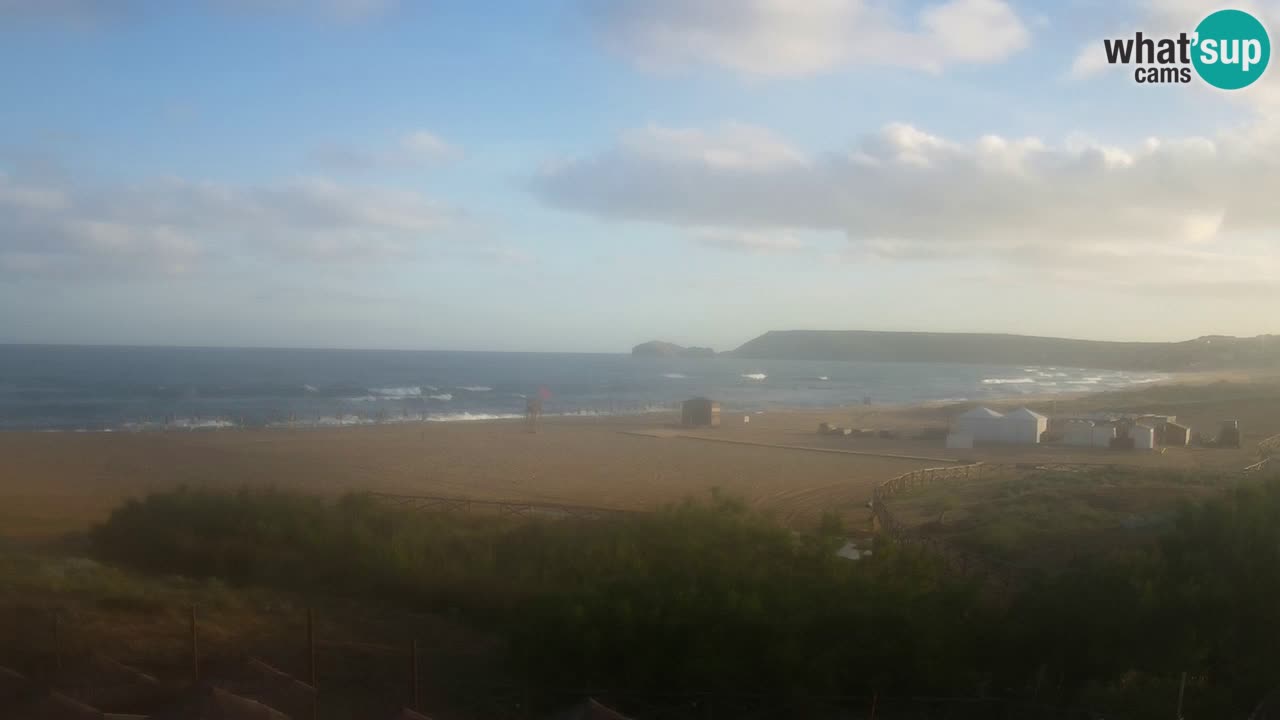 Webcam Torre dei Corsari – Live Beach View from Punta Usai