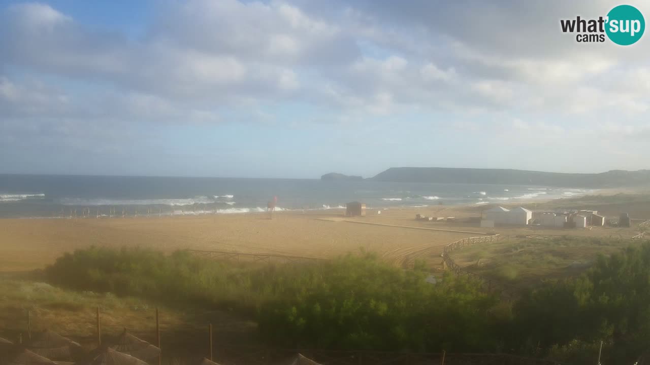 Webcam Torre dei Corsari – Liveblick auf den Strand von Punta Usai