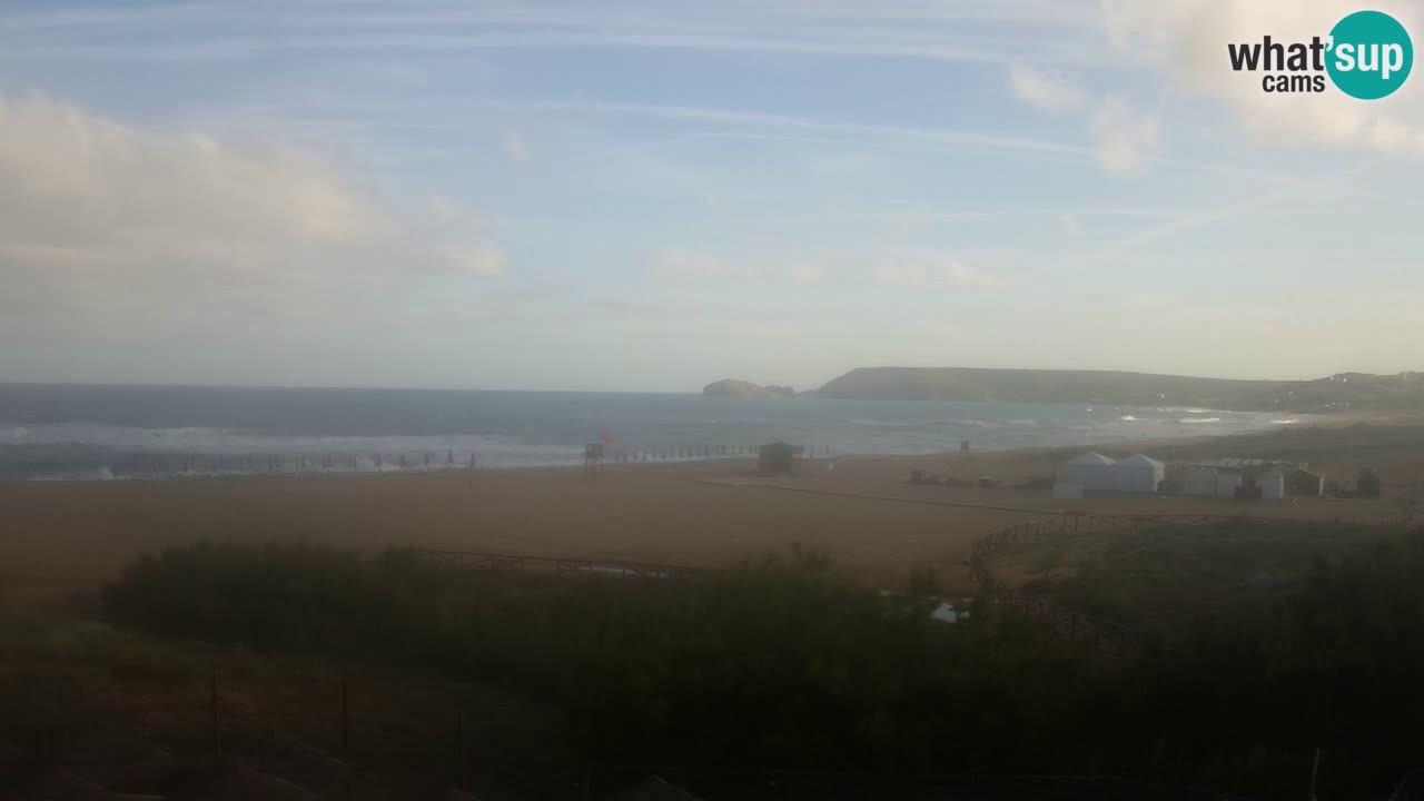 Webcam Torre dei Corsari – Live Beach View from Punta Usai