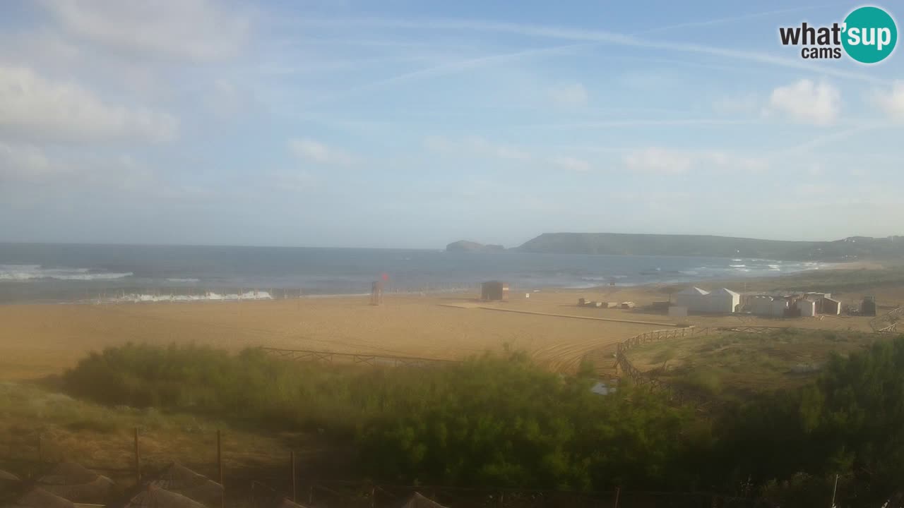 Webcam Torre dei Corsari – Liveblick auf den Strand von Punta Usai
