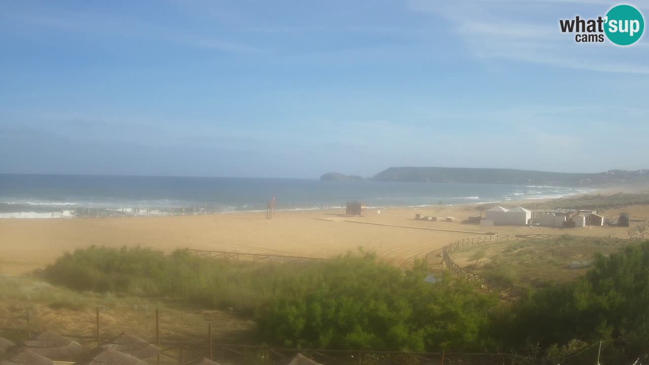 Webcam Torre dei Corsari – Liveblick auf den Strand von Punta Usai