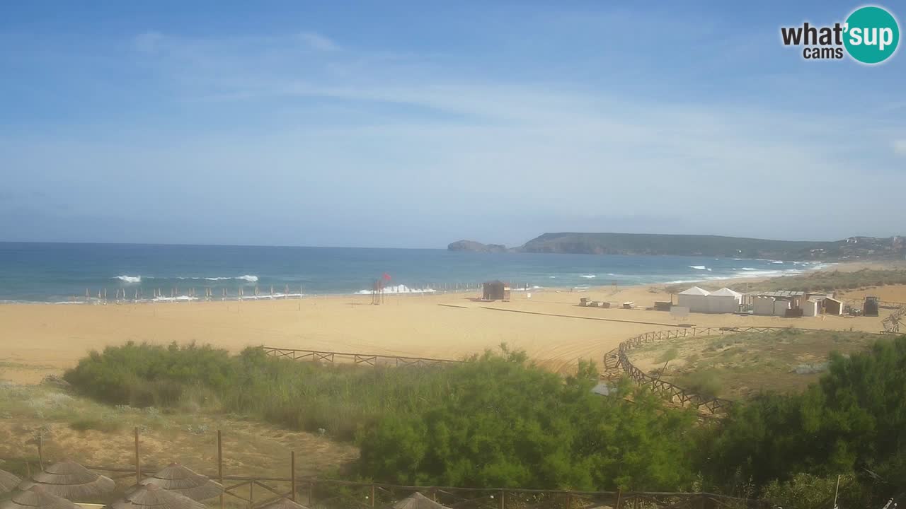 Webcam Torre dei Corsari – Live Beach View from Punta Usai