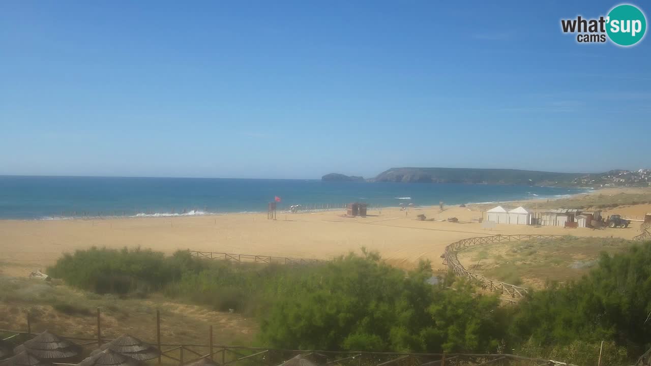 Webcam Torre dei Corsari – Live Beach View from Punta Usai