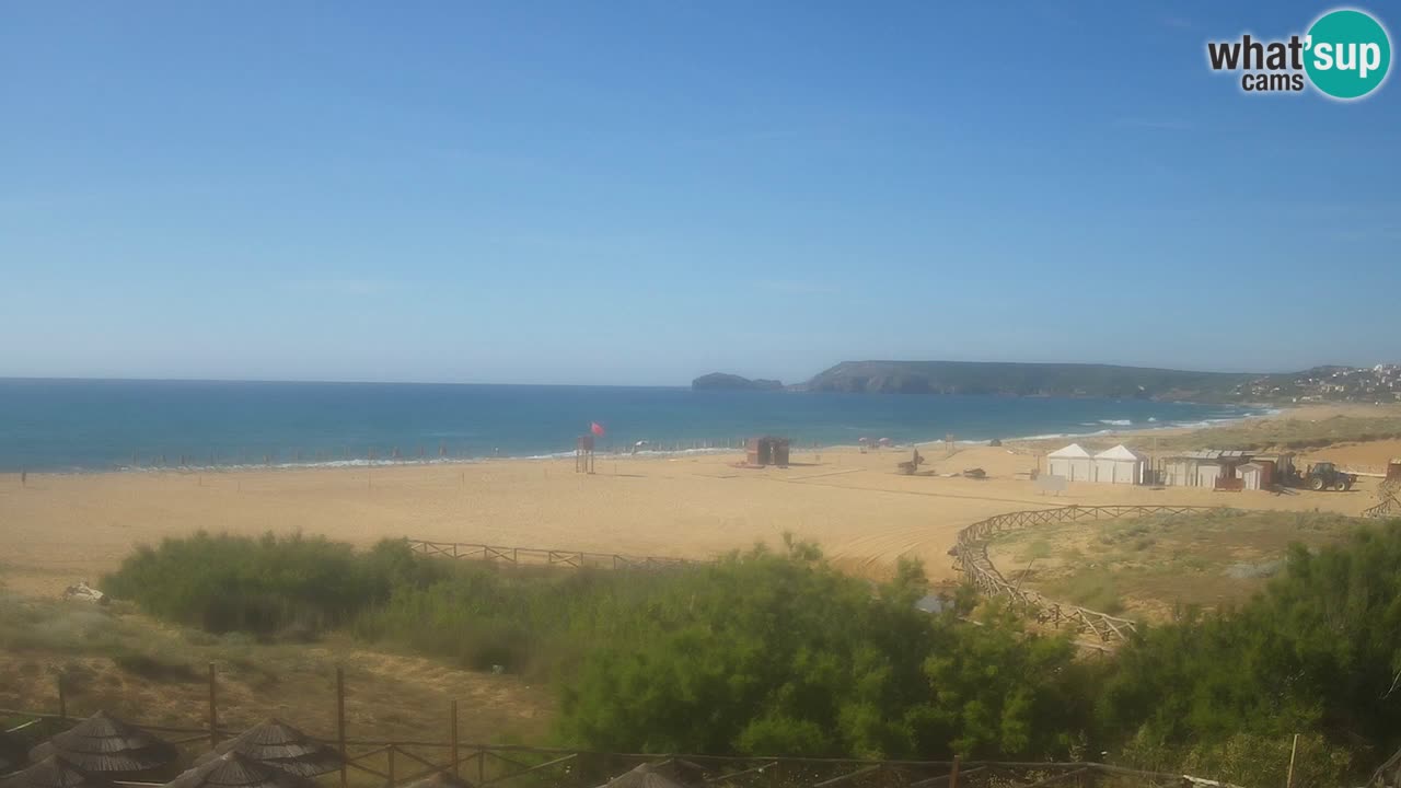Webcam Torre dei Corsari – Liveblick auf den Strand von Punta Usai