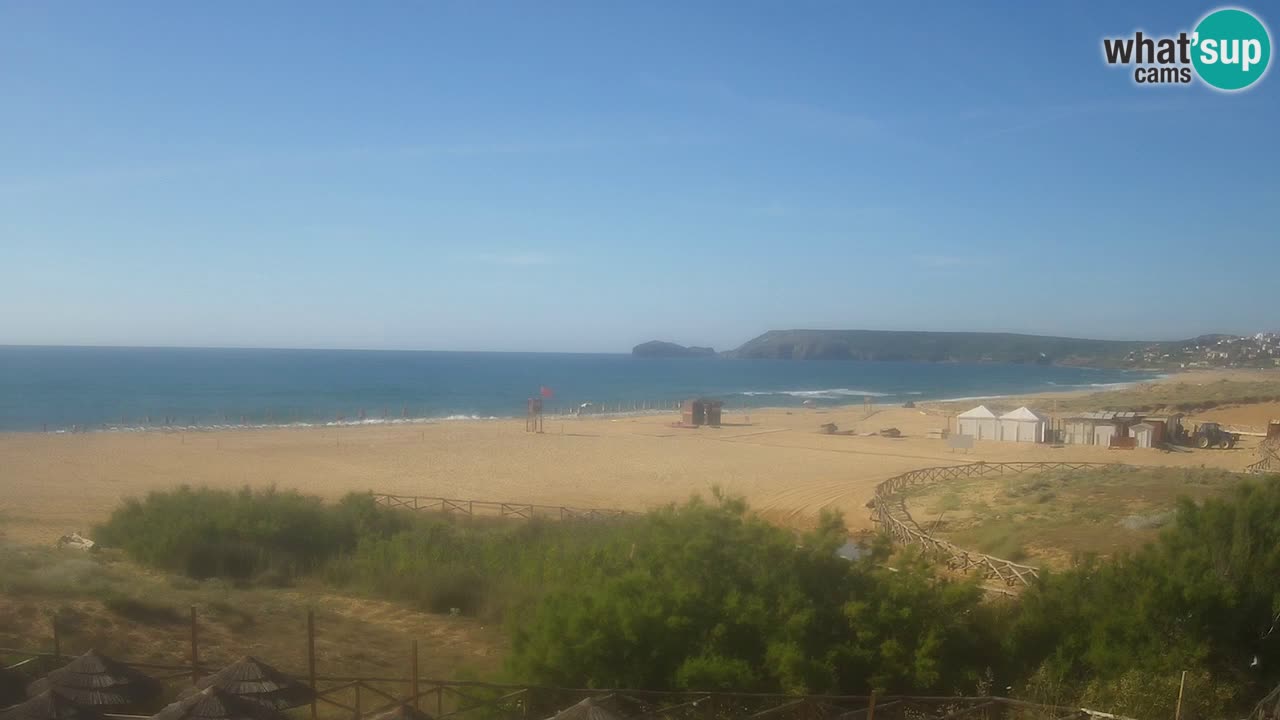 Webcam Torre dei Corsari – Live Beach View from Punta Usai
