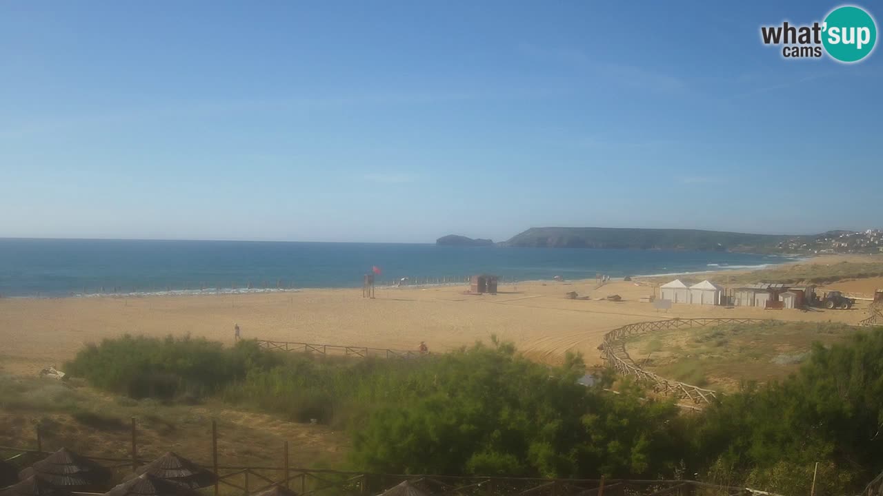 Webcam Torre dei Corsari – Live Beach View from Punta Usai
