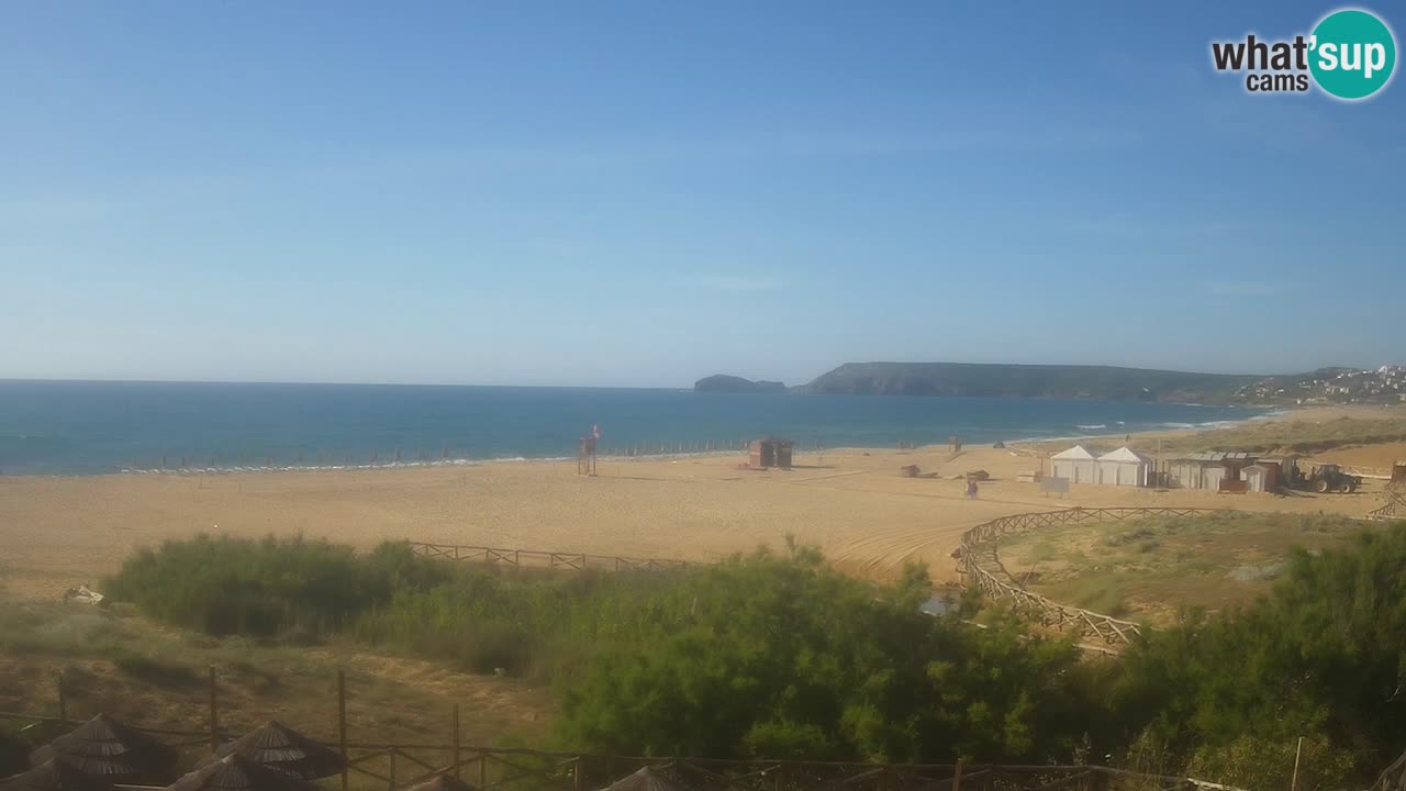 Webcam Torre dei Corsari – Live Beach View from Punta Usai