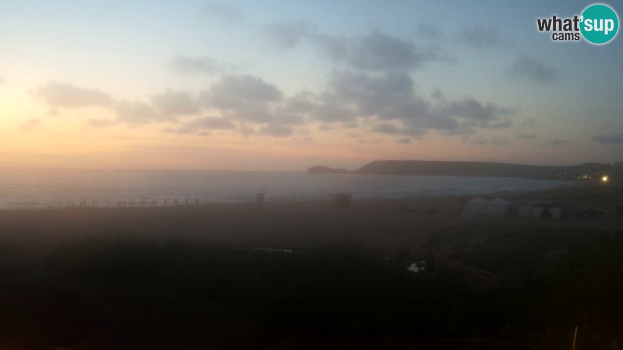 Webcam Torre dei Corsari – Live Beach View from Punta Usai