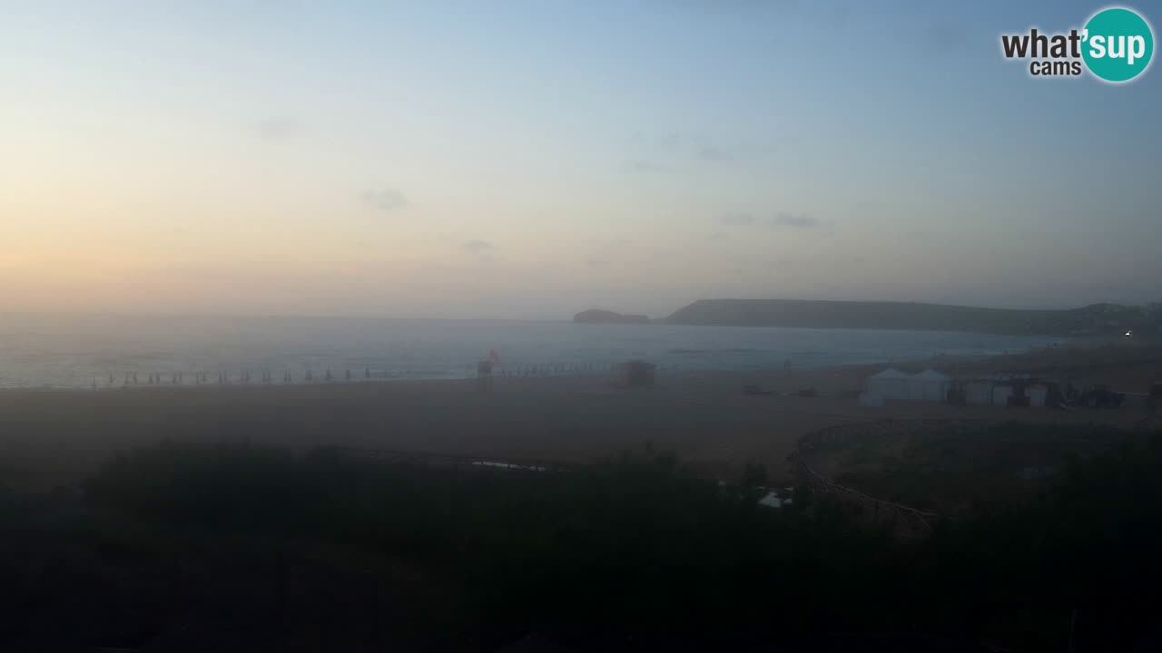Webcam Torre dei Corsari – Liveblick auf den Strand von Punta Usai