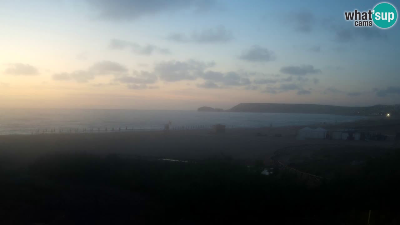Webcam Torre dei Corsari – Liveblick auf den Strand von Punta Usai