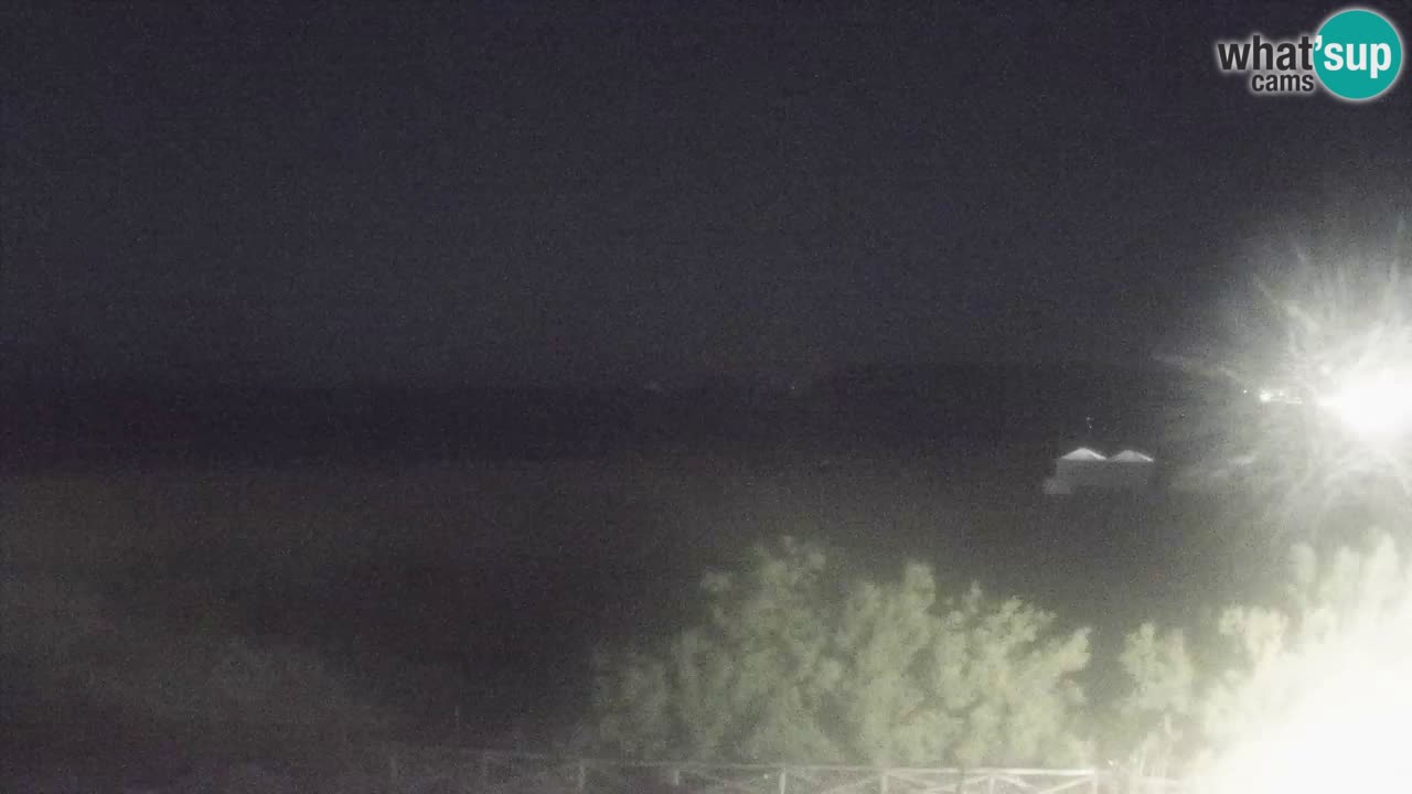 Webcam Torre dei Corsari – Vista live sulla spiaggia da Punta Usai