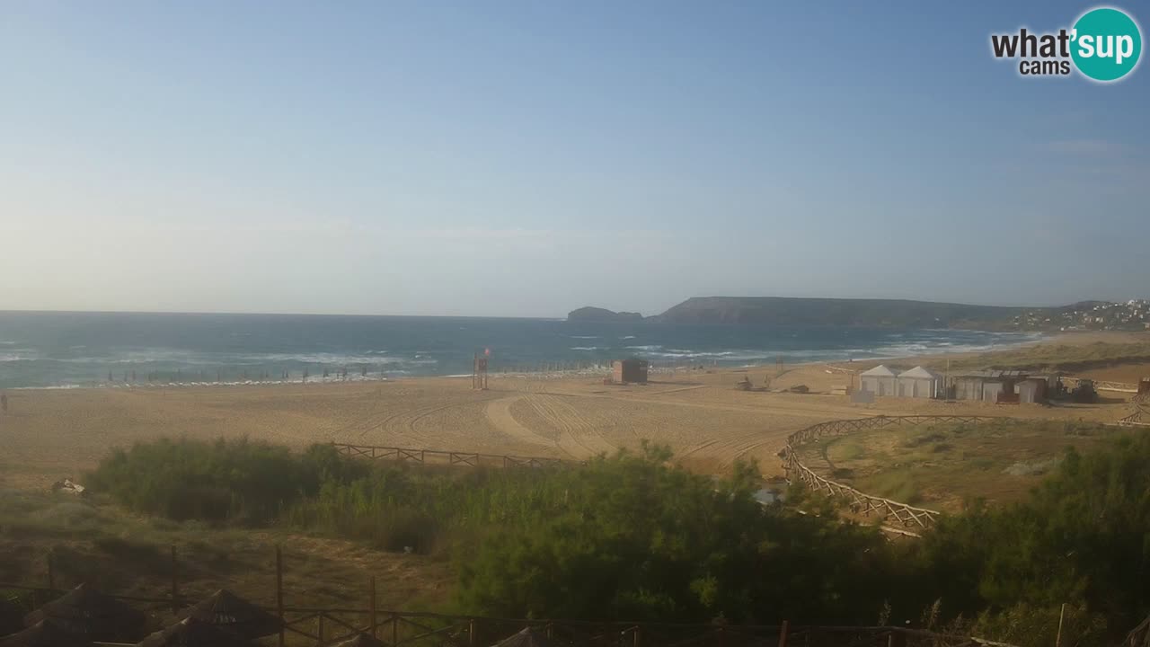 Webcam Torre dei Corsari – Liveblick auf den Strand von Punta Usai