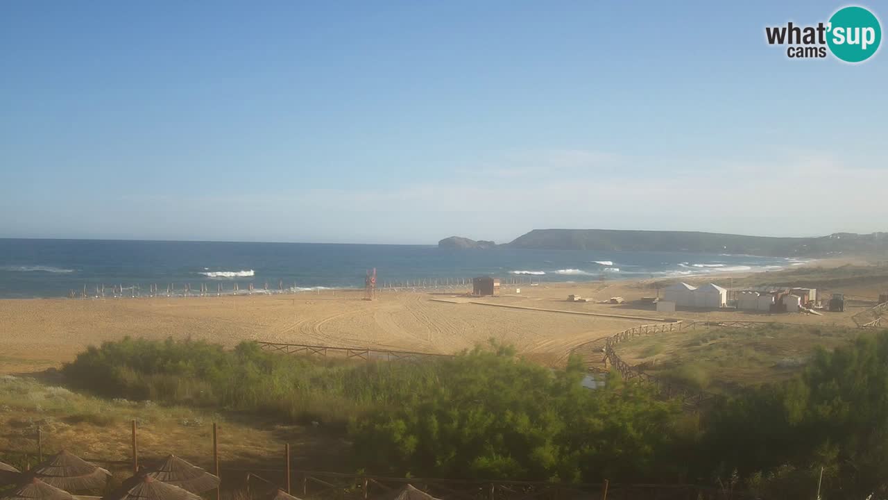 Webcam Torre dei Corsari – Live Beach View from Punta Usai