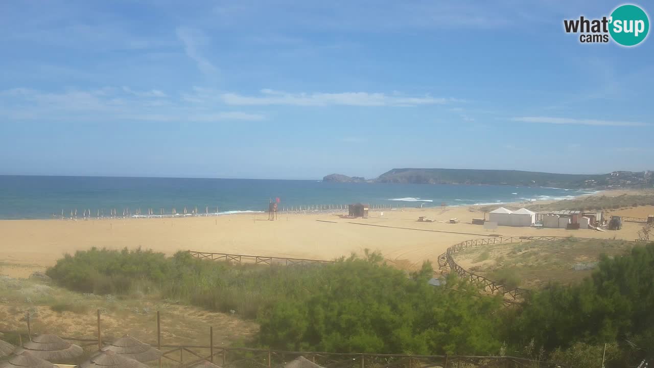 Spletna kamera Torre dei Corsari – Pogled v živo na plažo s Punta Usai