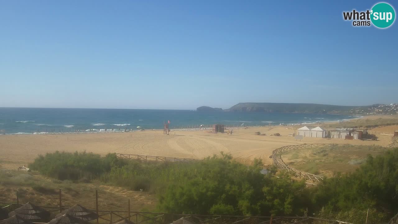 Webcam Torre dei Corsari – Live Beach View from Punta Usai