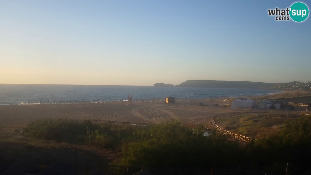 Webcam Torre dei Corsari – Vista live sulla spiaggia da Punta Usai