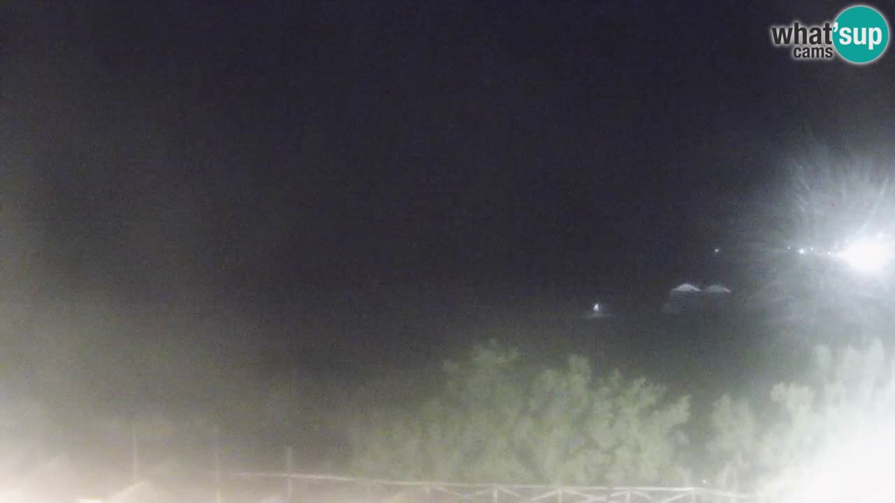 Webcam Torre dei Corsari – Vista live sulla spiaggia da Punta Usai