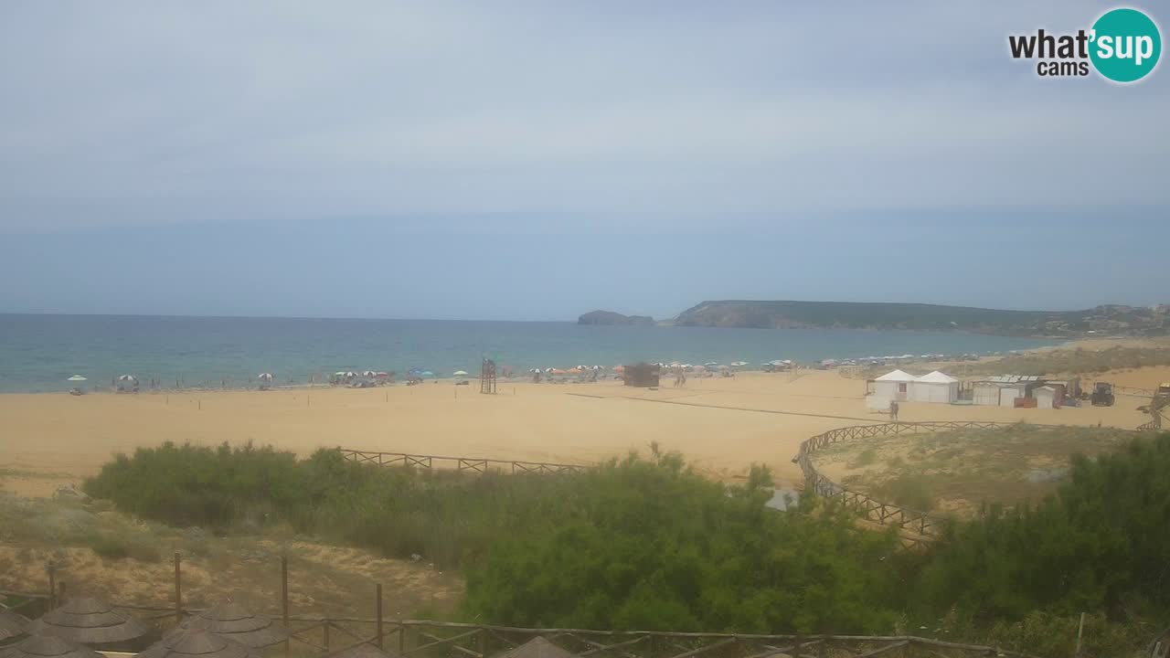 Webcam Torre dei Corsari – Live Beach View from Punta Usai