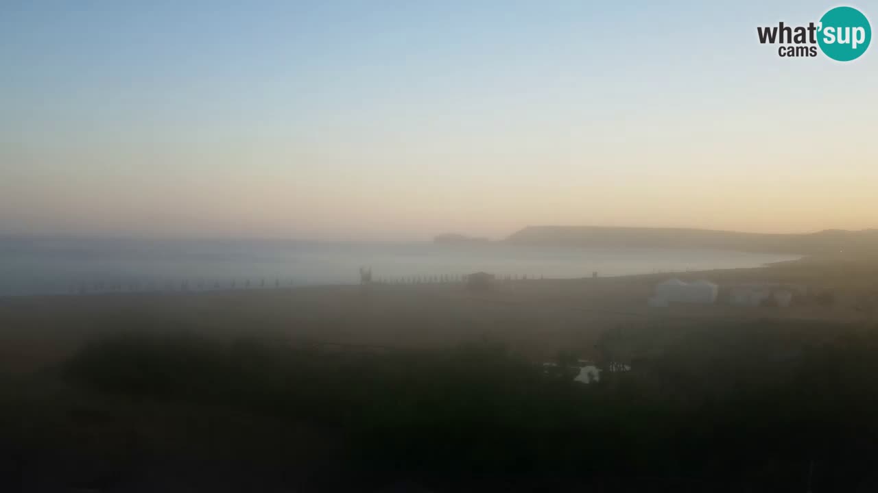 Webcam Torre dei Corsari – Liveblick auf den Strand von Punta Usai