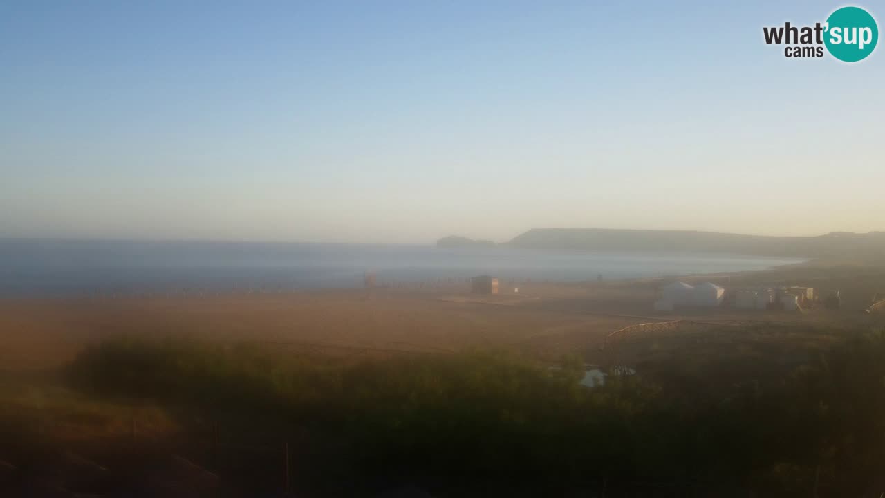 Webcam Torre dei Corsari – Vista live sulla spiaggia da Punta Usai