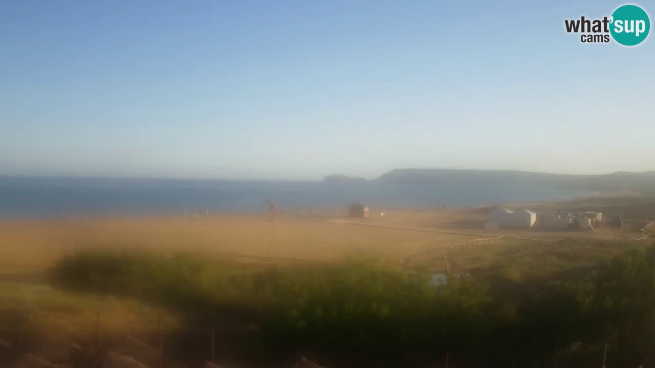 Webcam Torre dei Corsari – Vista live sulla spiaggia da Punta Usai