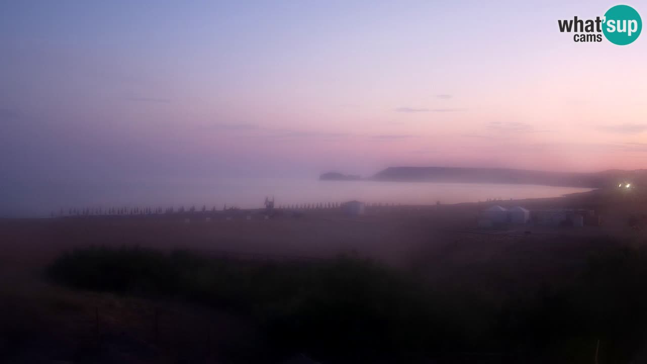 Webcam Torre dei Corsari – Live Beach View from Punta Usai