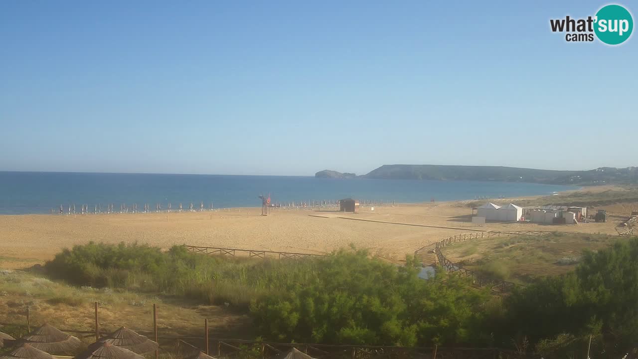 Webcam Torre dei Corsari – Live Beach View from Punta Usai