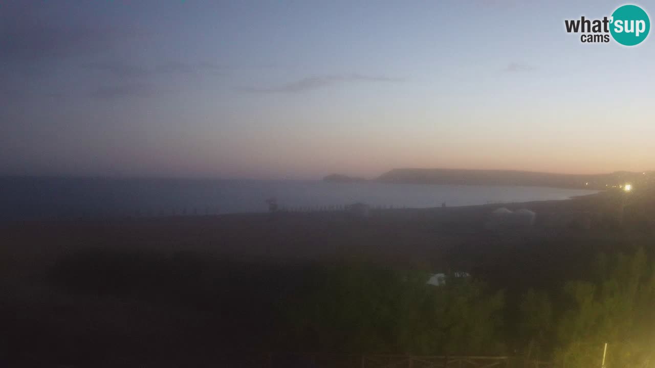 Webcam Torre dei Corsari – Vista live sulla spiaggia da Punta Usai