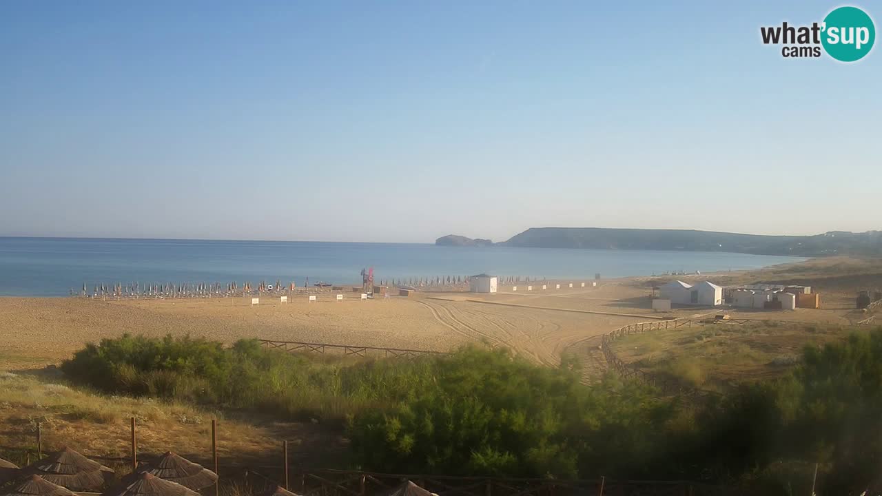Webcam Torre dei Corsari – Live Beach View from Punta Usai