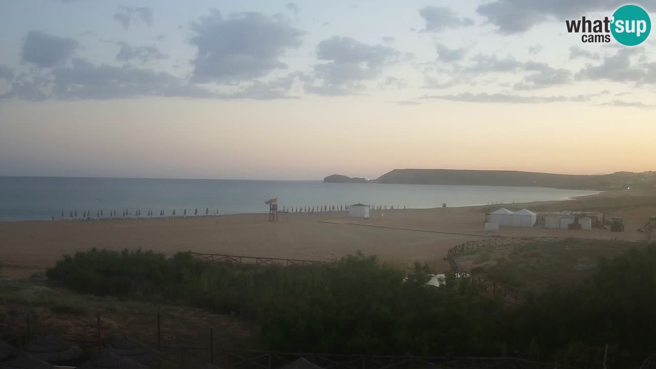 Webcam Torre dei Corsari – Vista live sulla spiaggia da Punta Usai