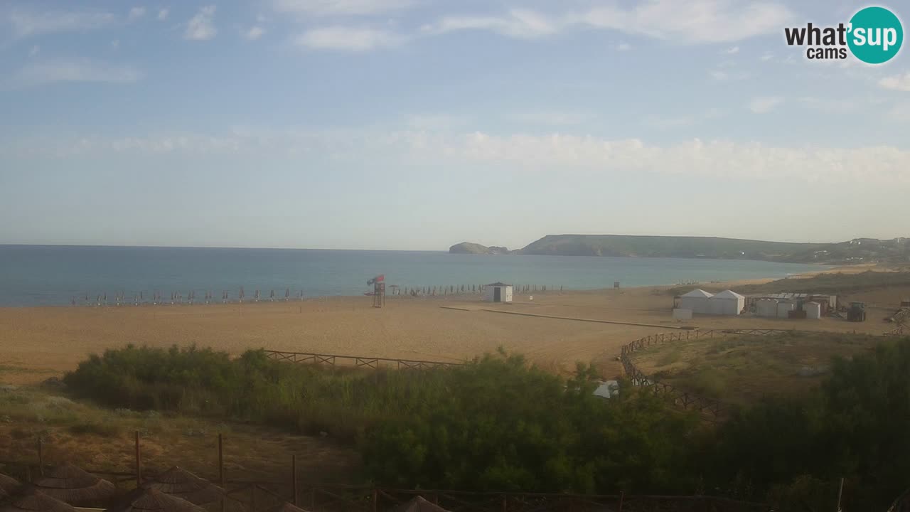 Webcam Torre dei Corsari – Live Beach View from Punta Usai