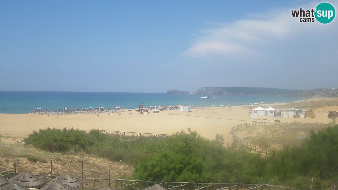 Webcam Torre dei Corsari – Live Beach View from Punta Usai