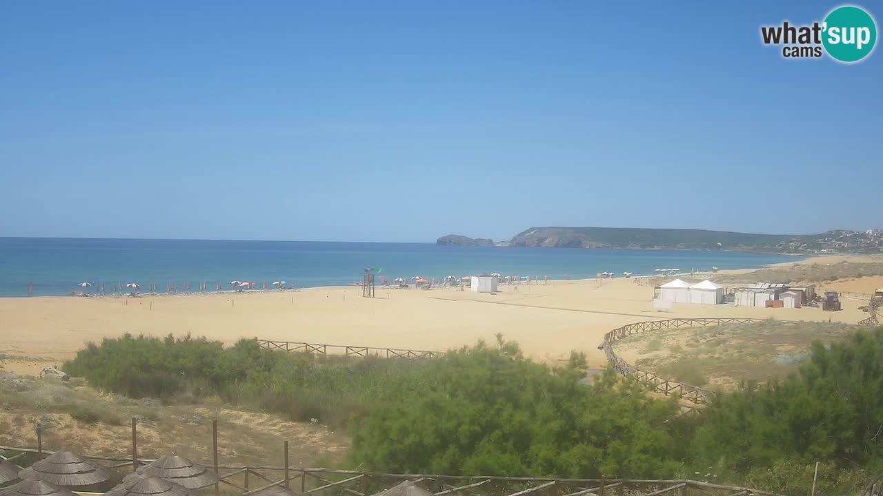 Webcam Torre dei Corsari – Live Beach View from Punta Usai