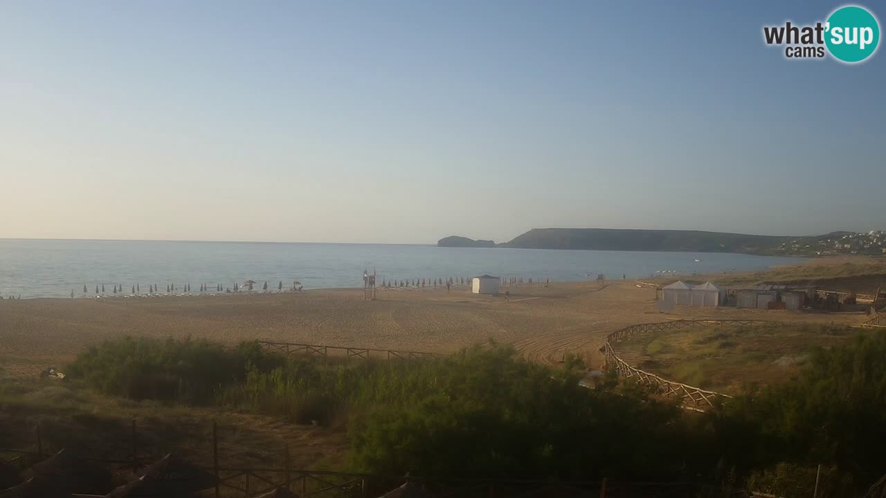 Webcam Torre dei Corsari – Liveblick auf den Strand von Punta Usai