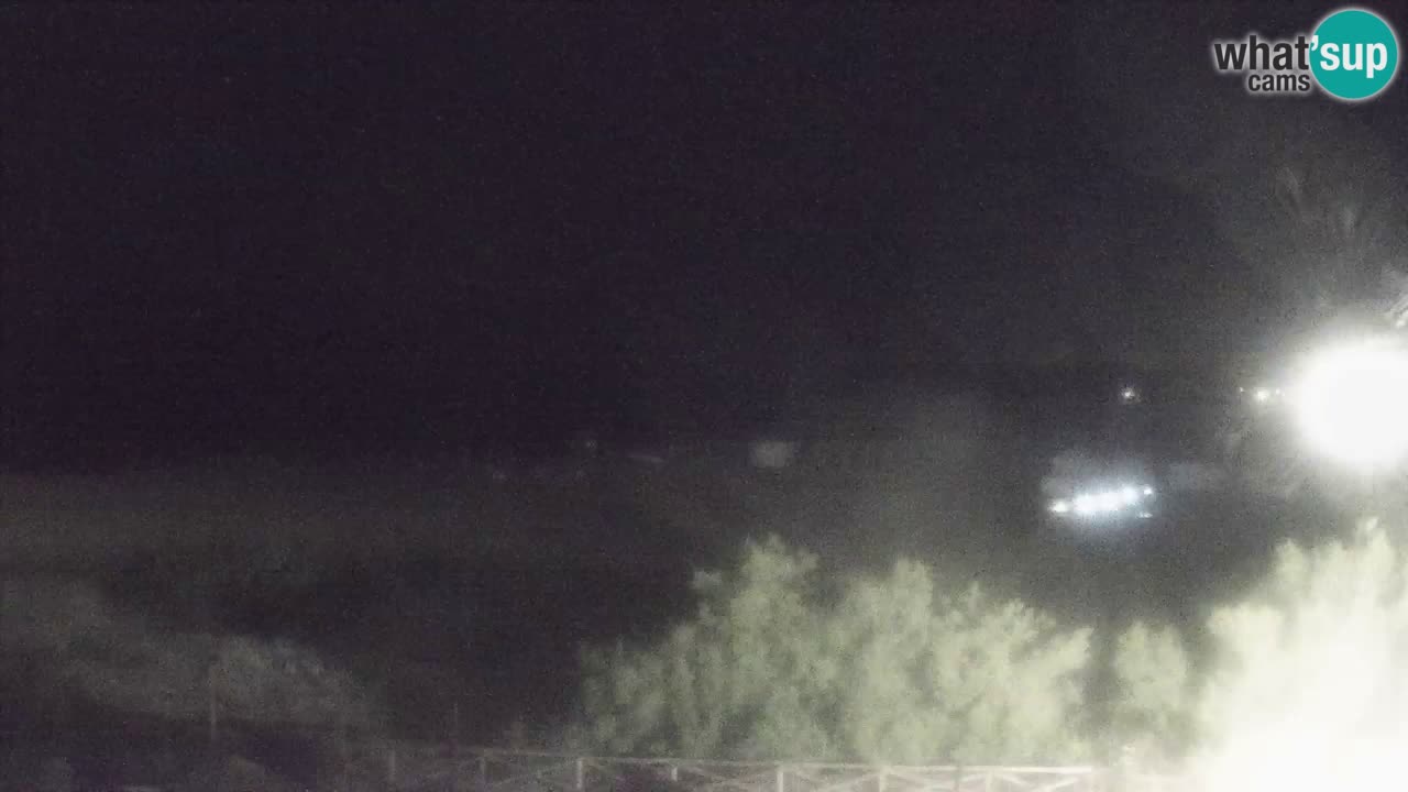 Webcam Torre dei Corsari – Vista live sulla spiaggia da Punta Usai