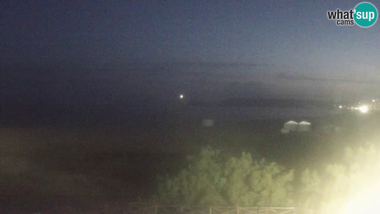 Webcam Torre dei Corsari – Vista live sulla spiaggia da Punta Usai