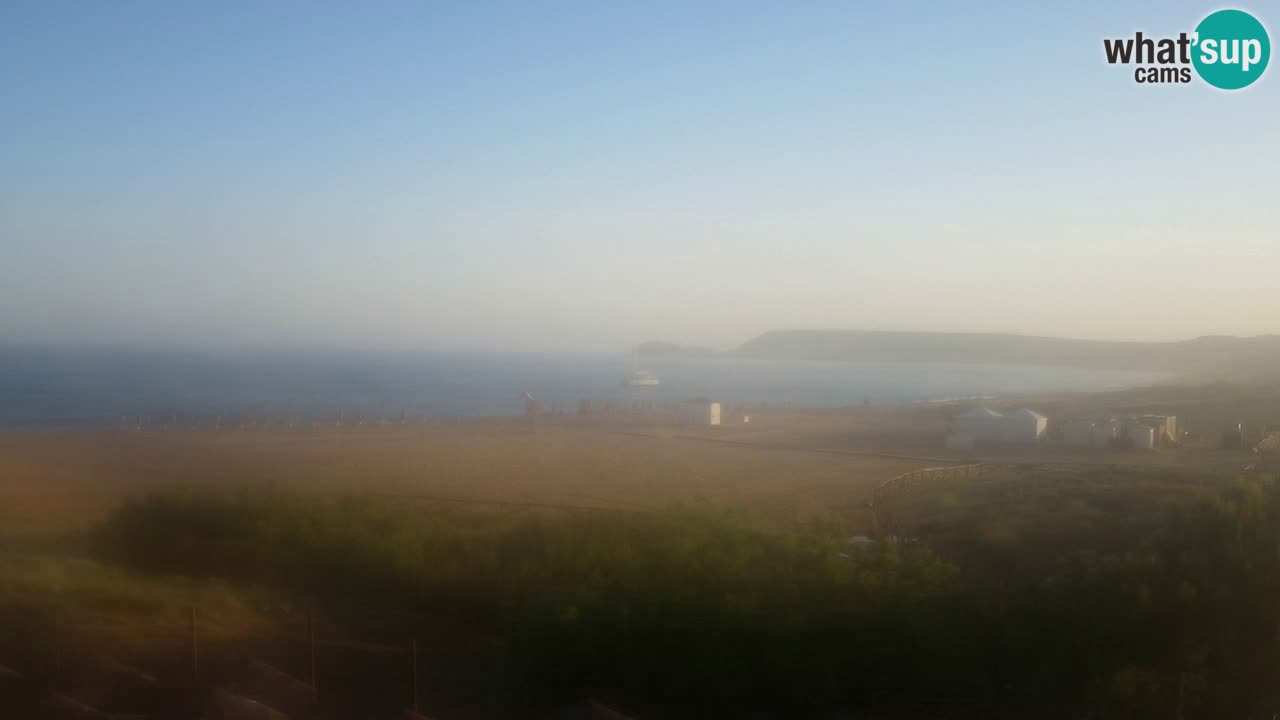 Webcam Torre dei Corsari – Live Beach View from Punta Usai